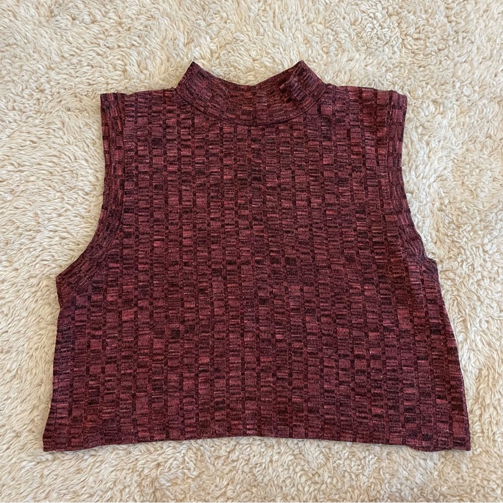 Mocks neck-Tank Top /S